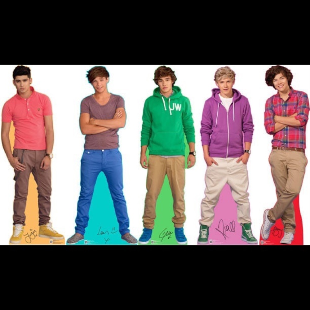 ISO!! ONE DIRECTION CARDBOARD CUTOUTS. - Picture 1 of 2
